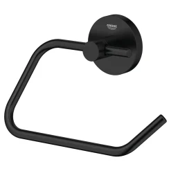 Tilbehør Badeværelse ^ Grohe START QUICKFIX TOILETPAPIRHOLDER MAT SORT