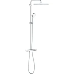 Brusestangssæt ^ Grohe TEMPTESTA 250 CUBE BRUSESYSTEM KROM