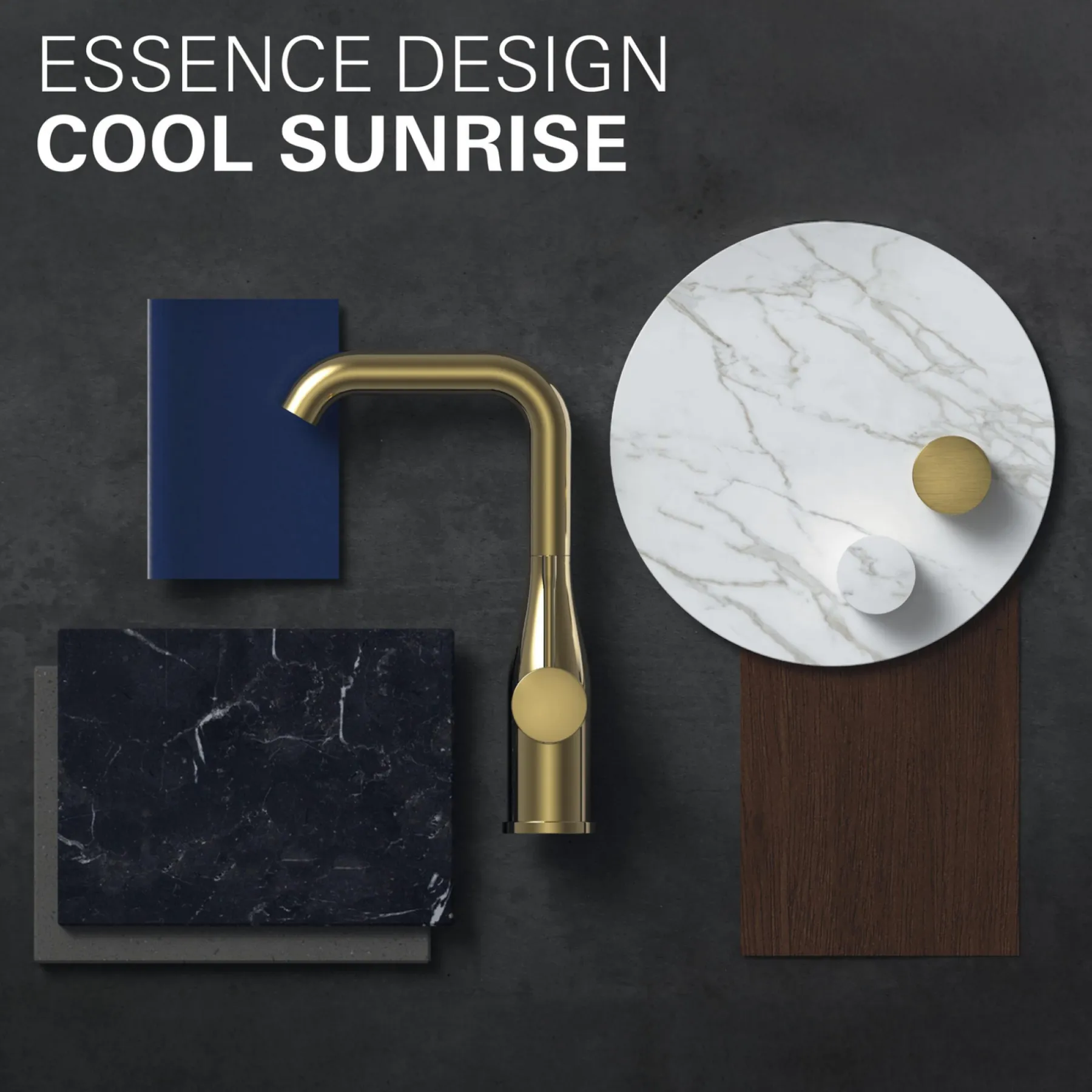 ESSENCE HÅNDVASKARMATUR 1-GREB BØRSTET MESSING>Grohe Sale
