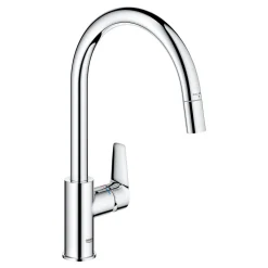 START EDGE QUICKFIX, C-TUD, M/UDTRÆK KØKKENARMATUR KROM>Grohe New