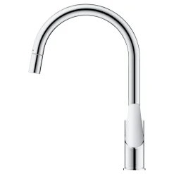 START EDGE QUICKFIX, C-TUD, M/UDTRÆK KØKKENARMATUR KROM>Grohe New