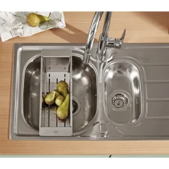 START EDGE QUICKFIX, C-TUD, M/UDTRÆK KØKKENARMATUR KROM>Grohe New
