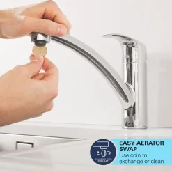 START LAV TUD KØKKENARMATUR KROM>Grohe Online