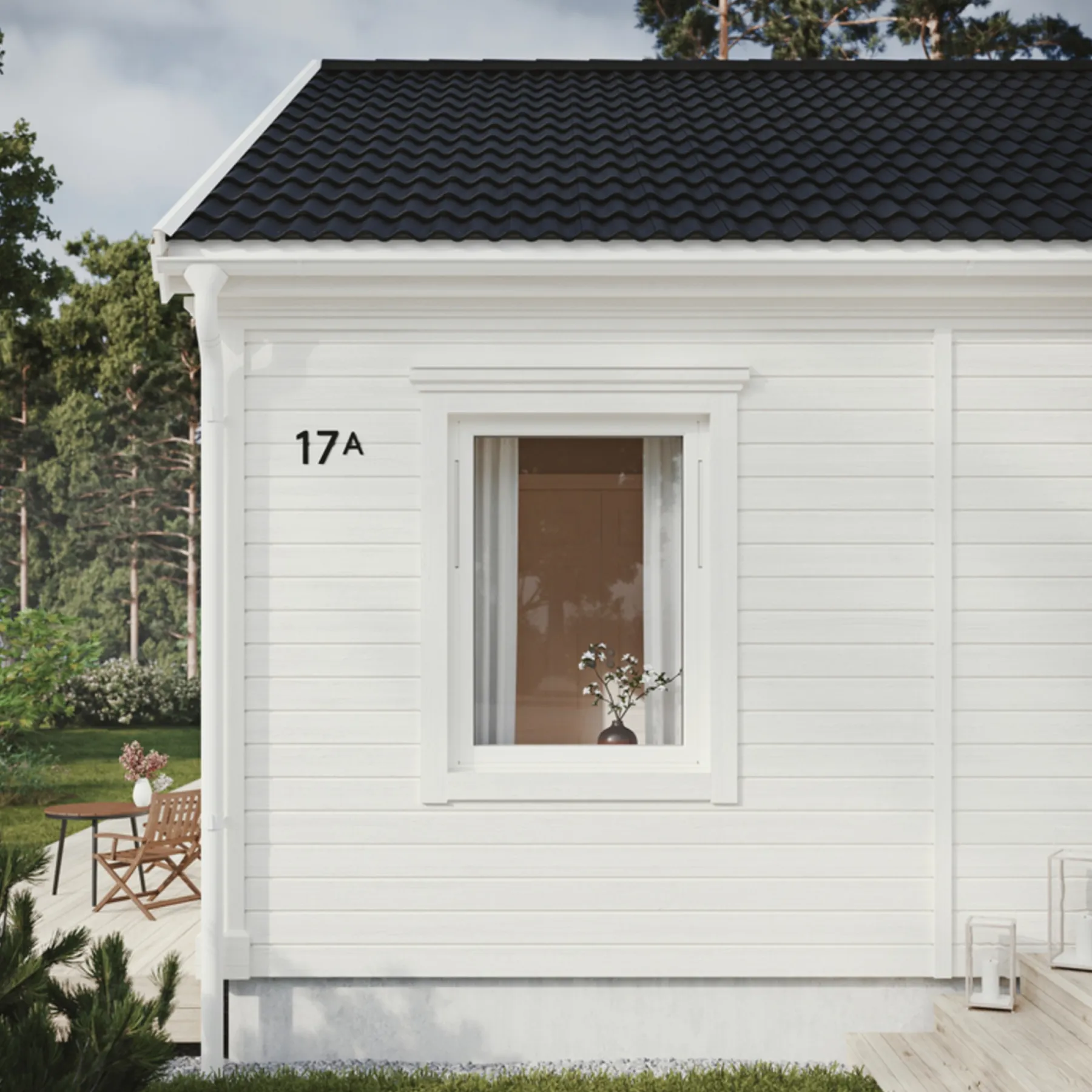 Postkasser & Standere ^ Habo A BOGSTAV SORT