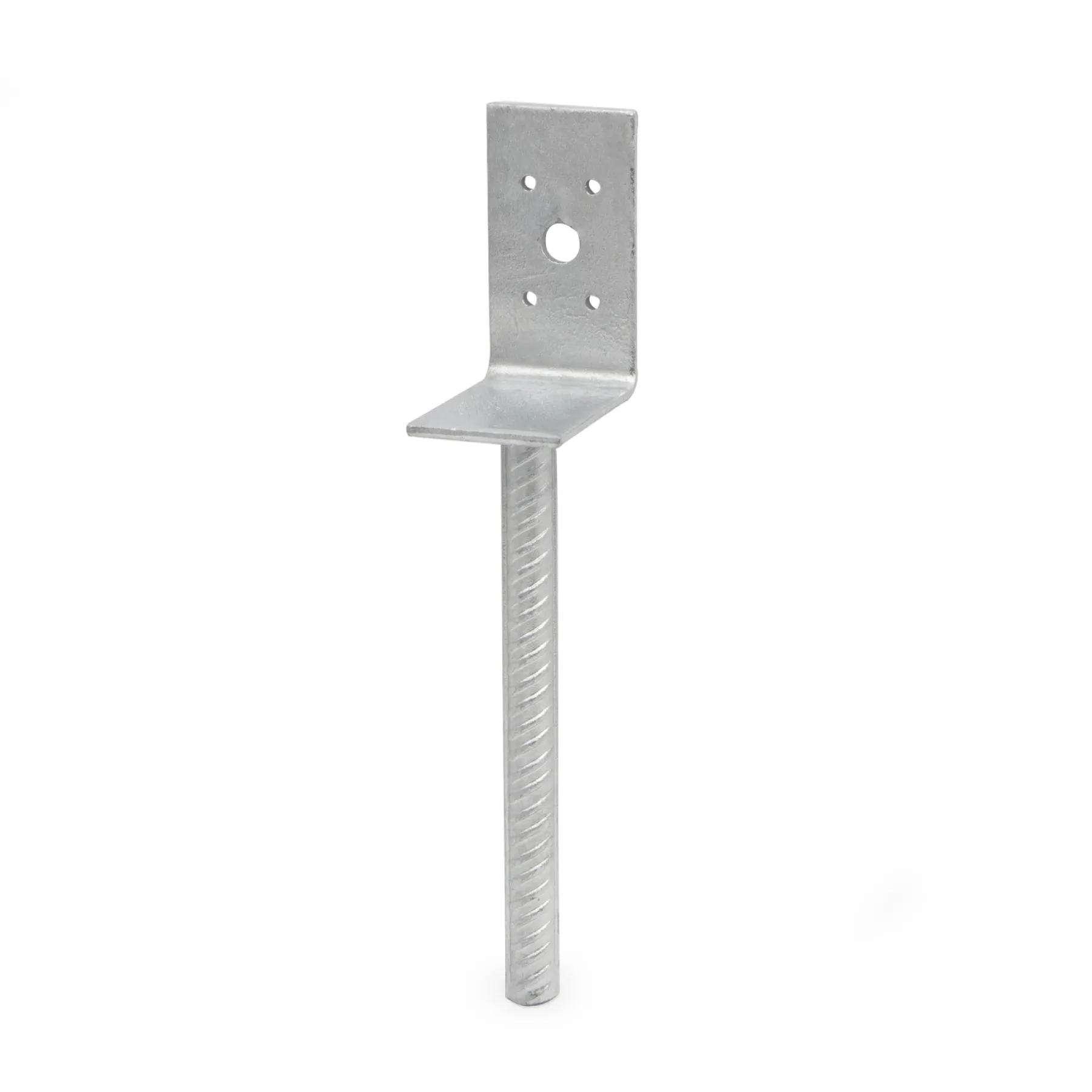 Konstruktionsbeslag ^ Habo L-FORM STOLPEBÆRER 75X84X200 MM VARMGALVANISERET