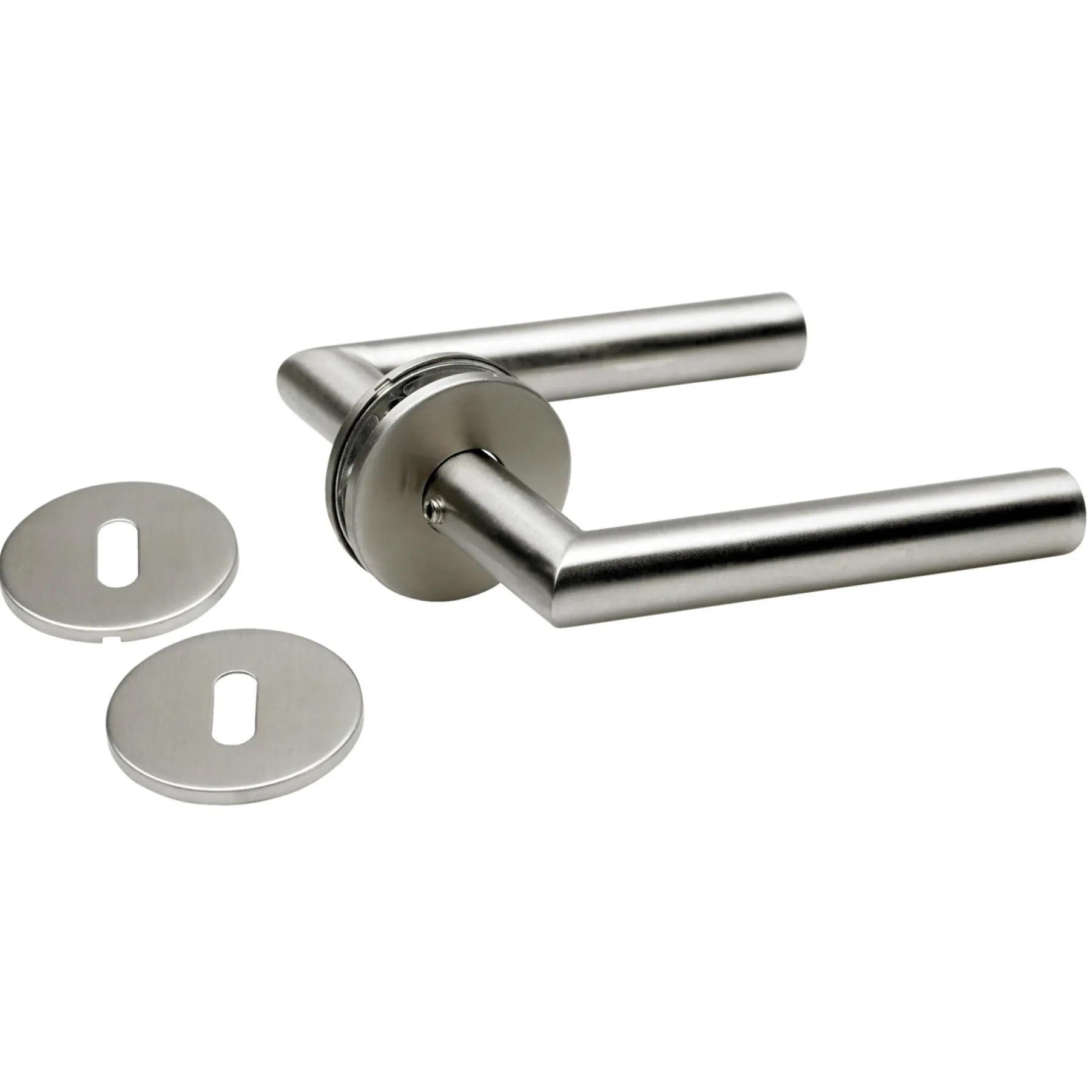 19 MM DØRGREB RUSTFRIT STÅL L-FORM>Habo