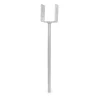 U-FORM STOLPEBÆRER 101X90X400 MM VARMGALVANISERET>Habo Online