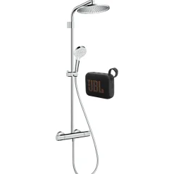 Brusestangssæt ^ Hansgrohe CROMETTA S240 INKL. HØJTALER BRUSESYSTEM KROM