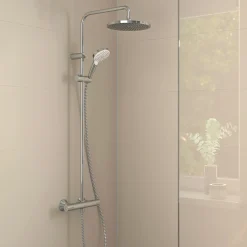 Brusestangssæt ^ Hansgrohe MOVENTA ECOSMART S240 BRUSESYSTEM KROM