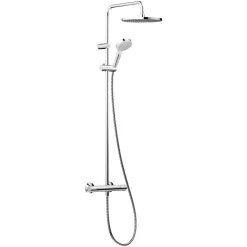 Brusestangssæt ^ Hansgrohe MOVENTA ECOSMART S240 BRUSESYSTEM KROM