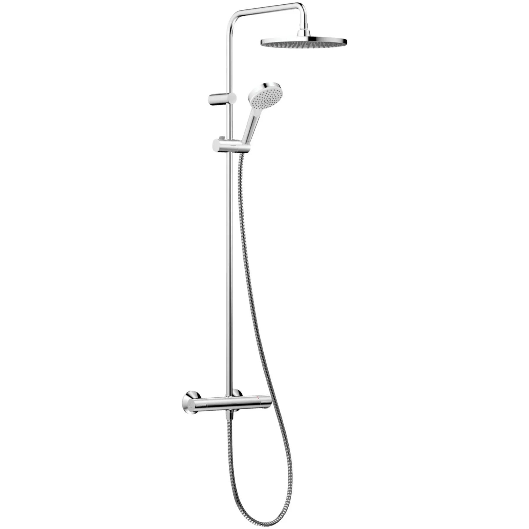 Brusestangssæt ^ Hansgrohe MOVENTA ECOSMART S240 BRUSESYSTEM KROM