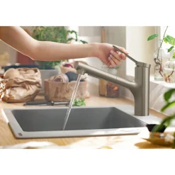 Køkkenarmaturer ^ Hansgrohe ZESIS M33 150 KØKKENARMATUR BØRSTET KROM