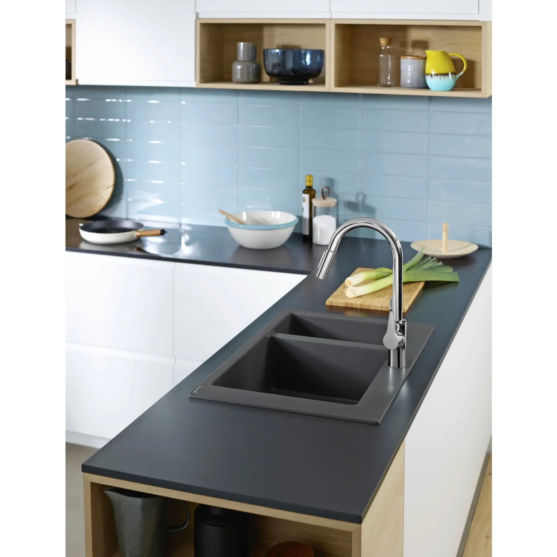 CENTO XL KØKKENARMATUR KROM>Hansgrohe