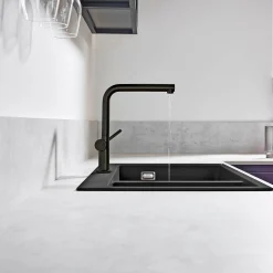TALIS M54 270 KØKKENARMATUR MAT SORT>Hansgrohe Outlet