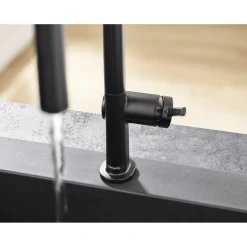 TALIS M54 210 KØKKENARMATUR MAT SORT>Hansgrohe Discount