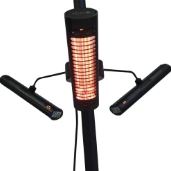 Terrassevarmere ^ Heat1 212-350 TERRASSEVARMER SORT 670 W X 3