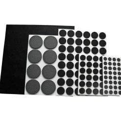 Møbel- & Inventarbeslag ^ Home>it ASSORTERET FILTPUDESÆT SORT 200X160X2 MM 125 STK