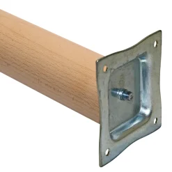 TRAPEZ (LIGE) BORDBEN 80 CM BØG 1 STK>Home>it Discount