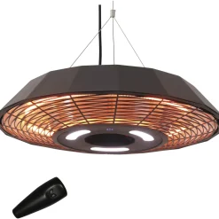 Terrassevarmere ^ Hortus 211-315 TERRASSEVARMER SORT 2000 W