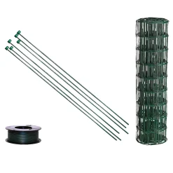 HEGN GRØN PLASTBELAGT 0.90 X 75 M>Hortus Discount