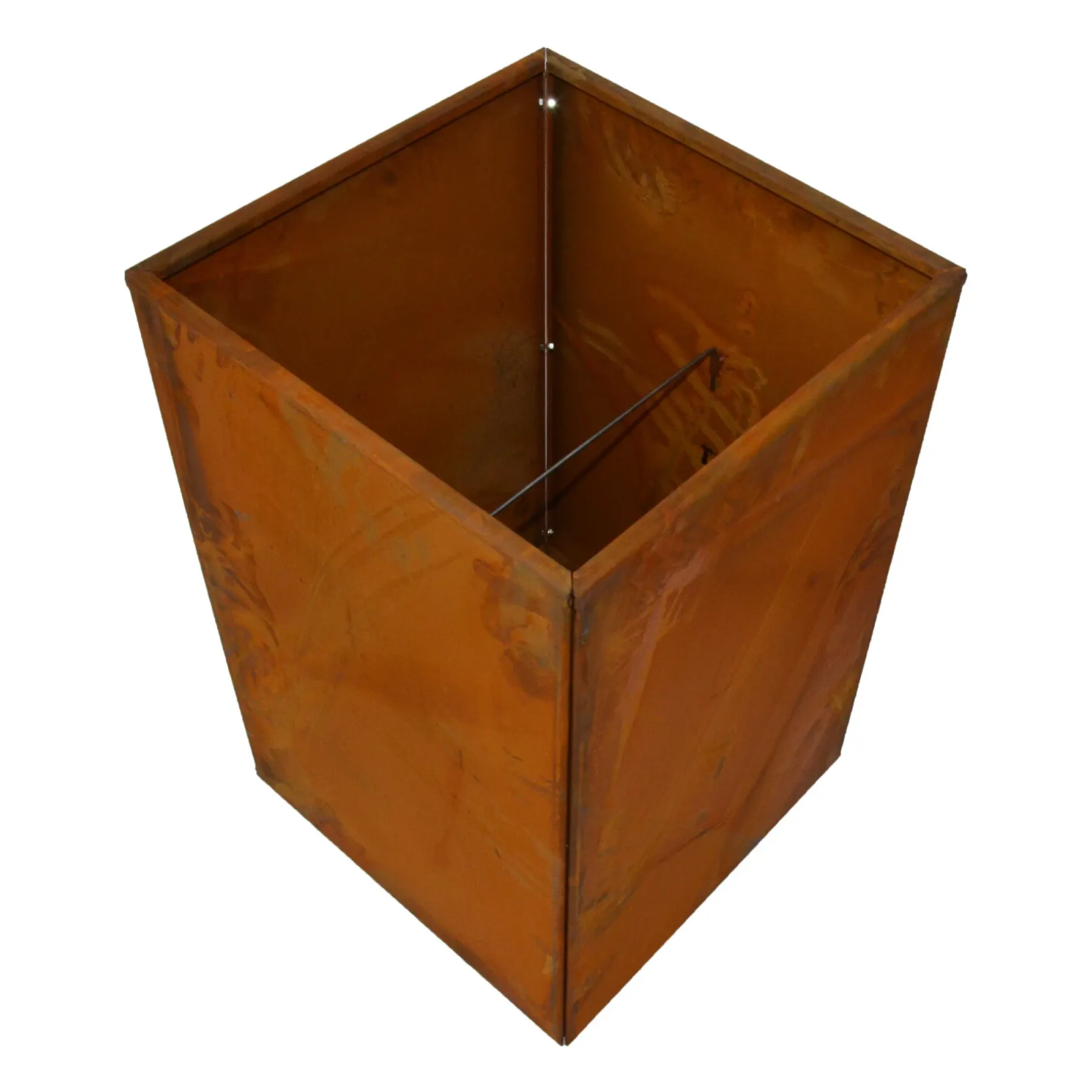 210-903 MED BUND HØJBED RUST PATINA 60 X 40 X 40 CM>Hortus Discount