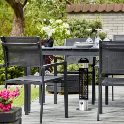Terrassevarmere ^ Hortus 211-370 TERRASSEVARMER SØLV 1200 W