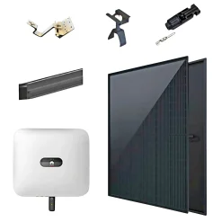 ASTRO 12 PANELER SOLCELLEPAKKE FLADT 5,16 KWP>Huawei Sale
