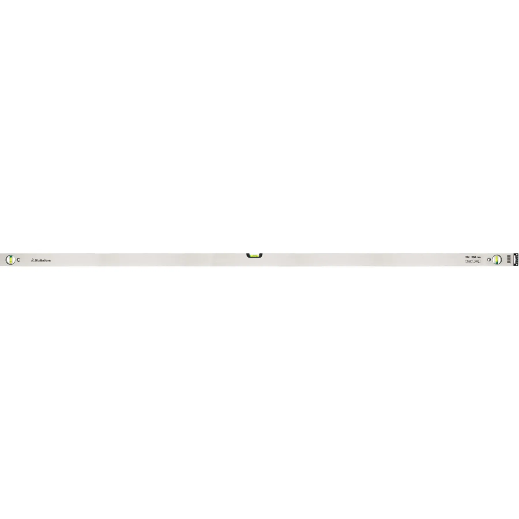 Måleinstrumenter & Strømtestere ^ Hultafors SM 60,120,200 VATERPAS 2000 MM 2 LIBELLER