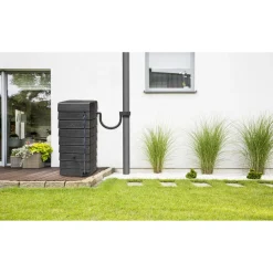 Regnvandstønder & Regnvandsbeholdere ^ Hyma 276 REGNVANDSBEHOLDER 600X1400X390 MM SORT