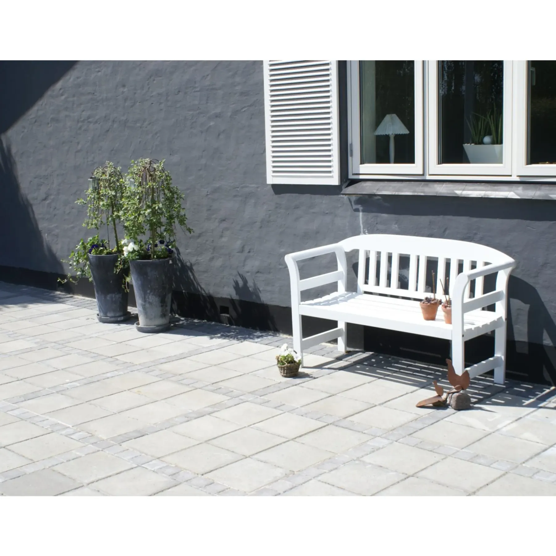 Belægningssten ^ IBF BETONBROSTEN 6 X 10 X 10 CM GRÅ