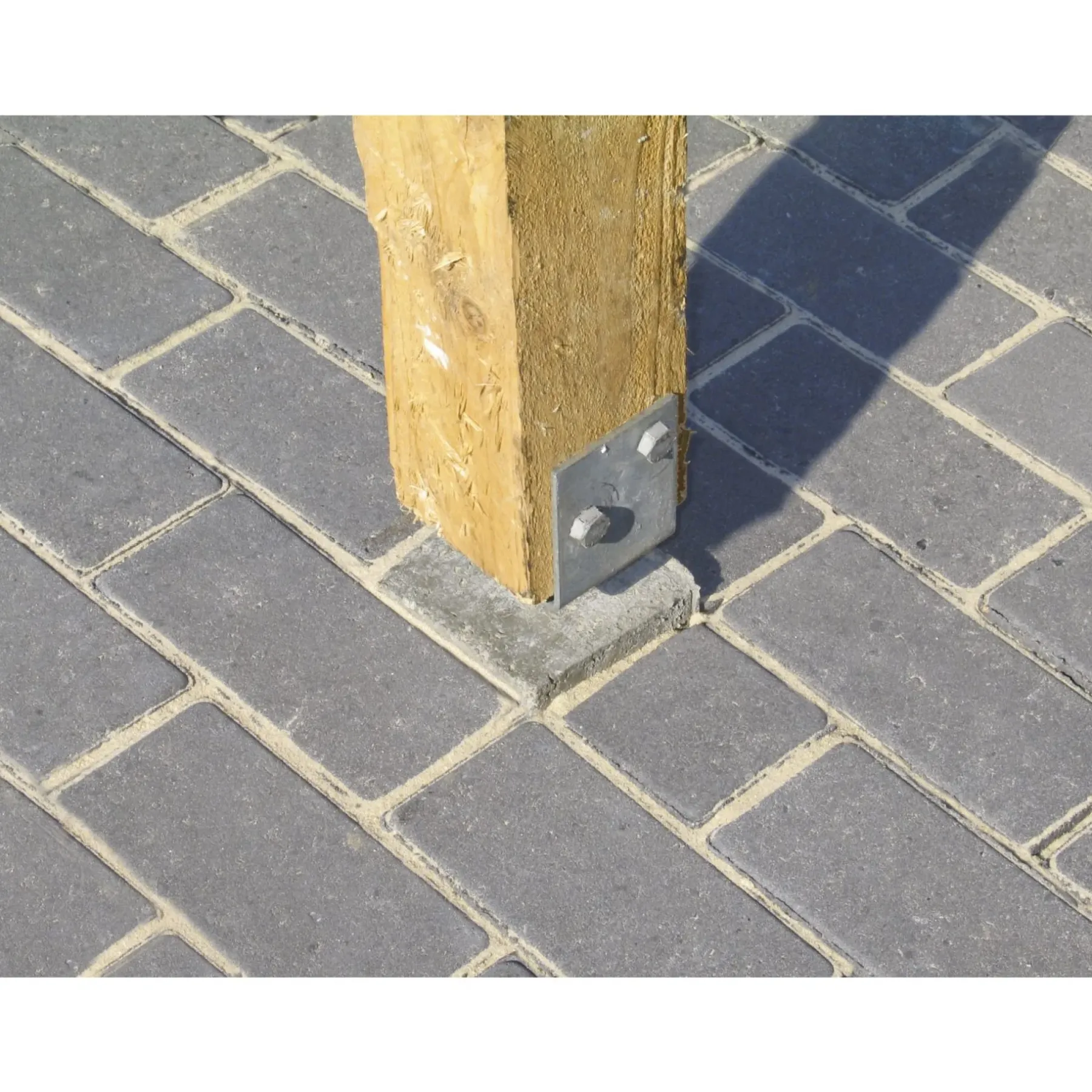 4" GAFFEL STOLPEBÆRER 80 X 12 X 15 CM>IBF