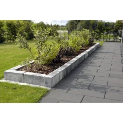 Belægningssten ^ IBF HOLMEGAARDSTEN KANTBLOK 14 X 14 X 21 CM GRÅ