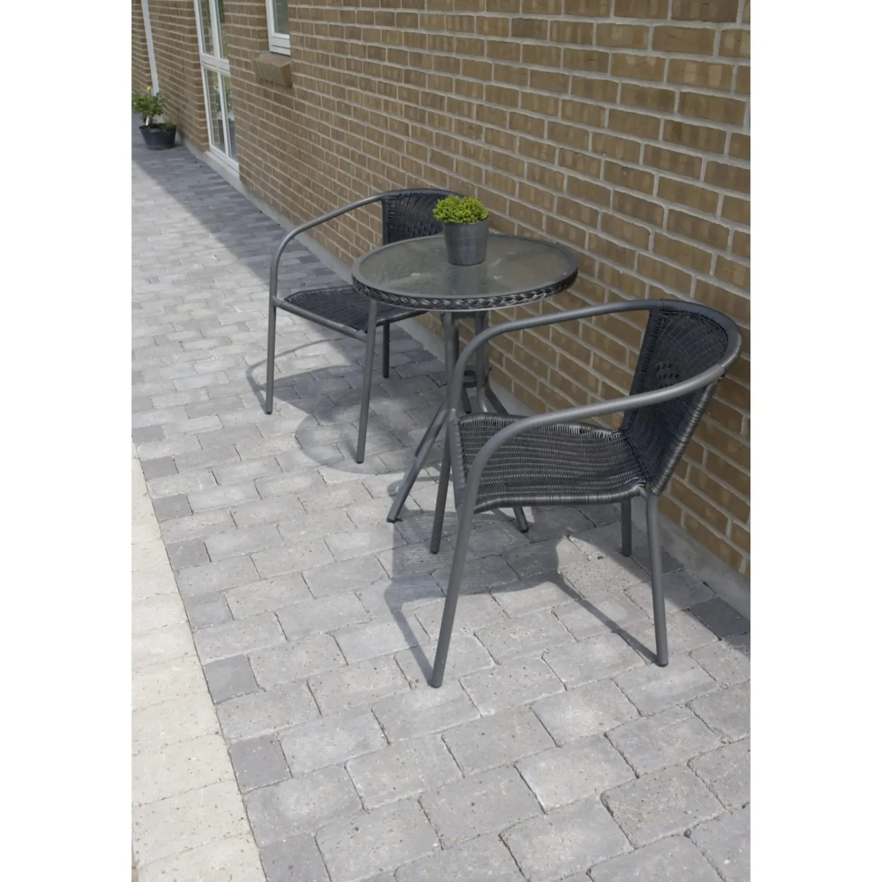 HOLMEGAARDSTEN NORMALSTEN BELÆGNINGSSTEN 7 X 14 X 21 CM SORT/ANTRACIT>IBF Discount