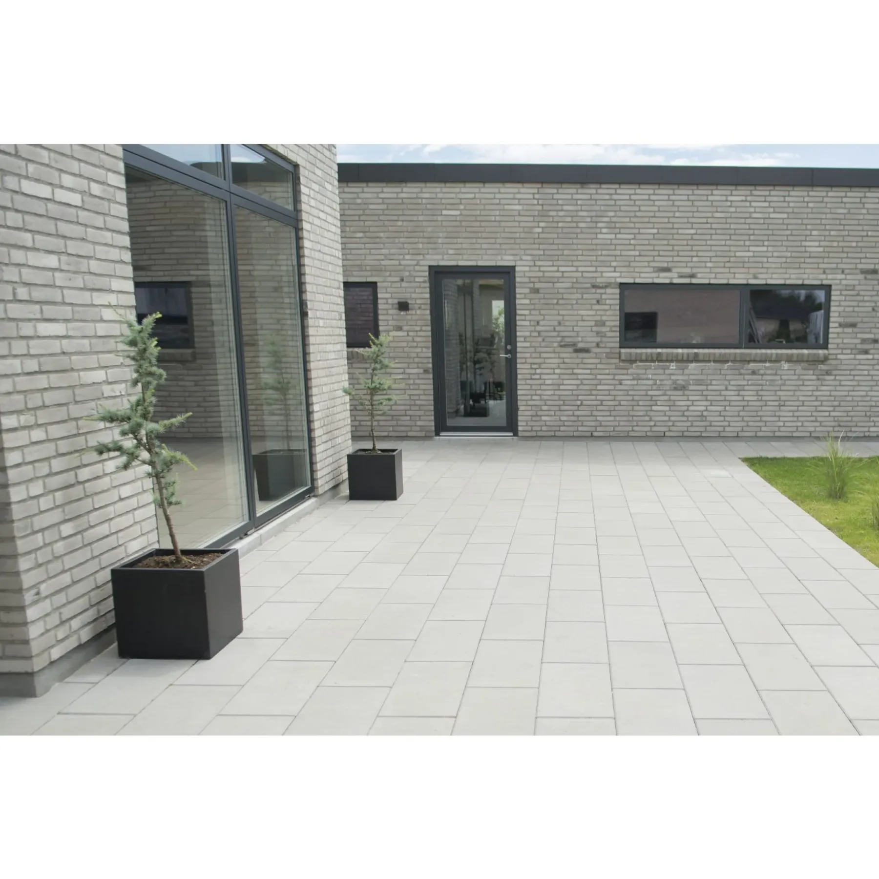 Havefliser ^ IBF MODUL 30 HAVEFLISE 6 X 30 X 60 CM GRÅ