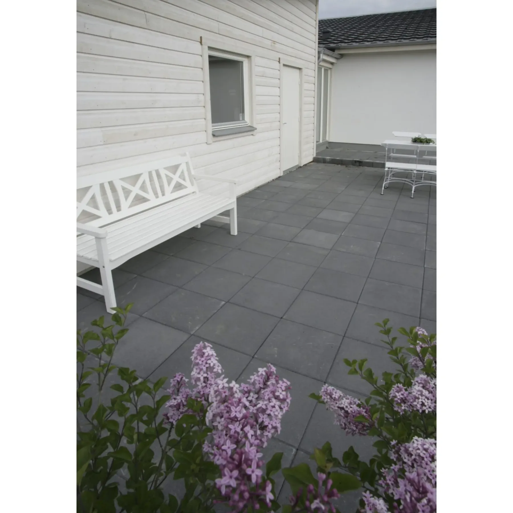 MODUL 30 HAVEFLISE 5 X 30 X 30 CM SORT/ANTRACIT>IBF Best