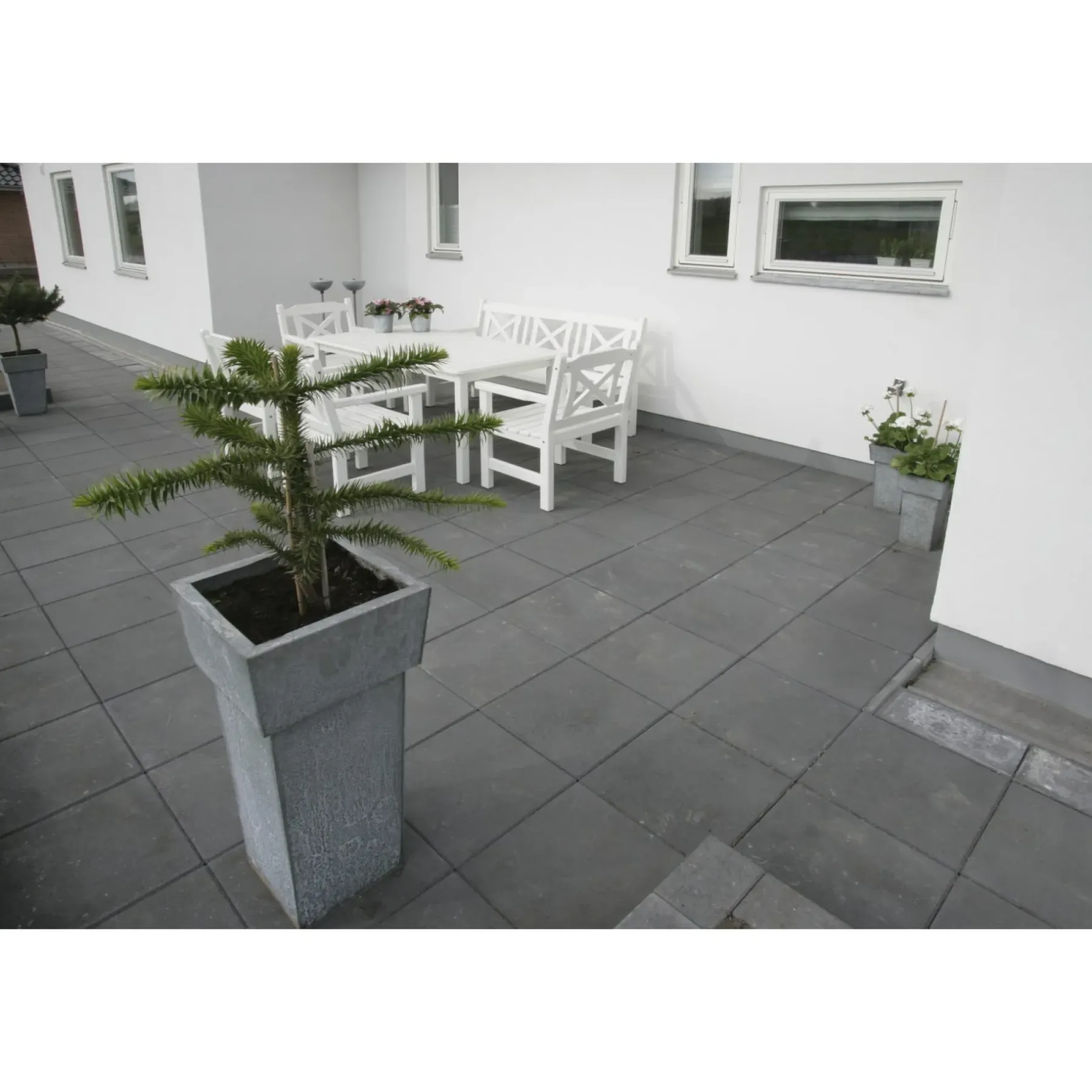 MODUL 30 HAVEFLISE 5 X 30 X 30 CM SORT/ANTRACIT>IBF Best