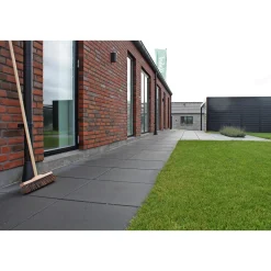Havefliser ^ IBF MODUL 50 HAVEFLISE 6 X 50 X 50 CM SORT/ANTRACIT