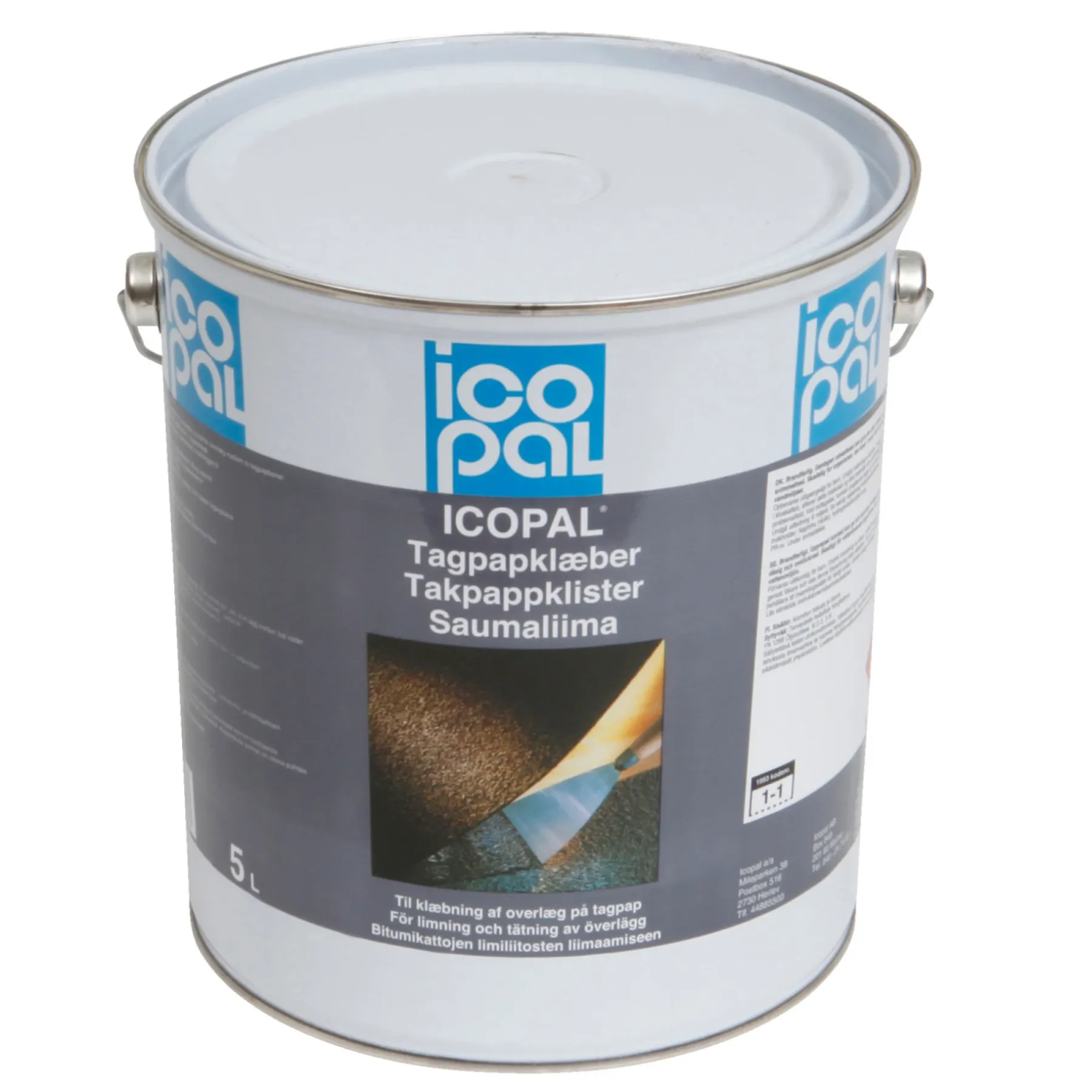 Tagpap ^ Icopal TAGPAPKLÆBER 5 L