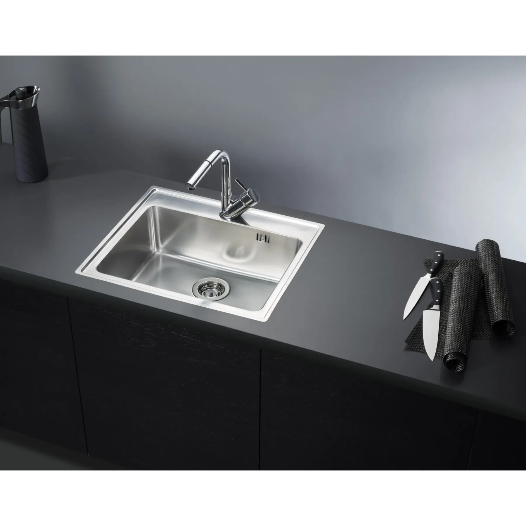 OMNIA OMNIA600SF KØKKENVASK 520 MM>Intra New