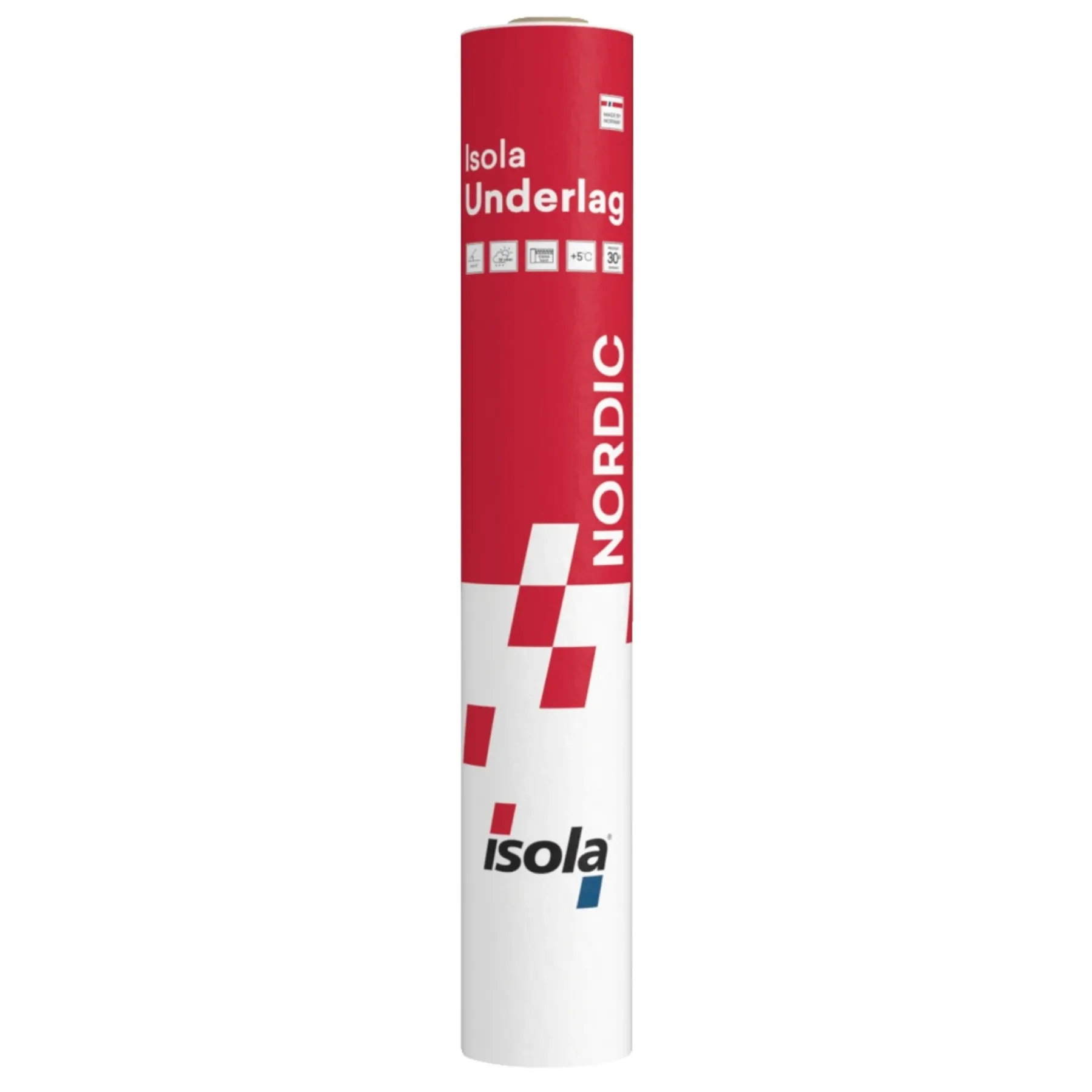 Tagpap ^ Isola ISO-D XTRA UNDERTAG 1 X 25 M SORT