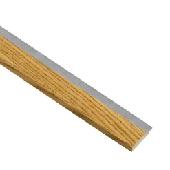 Akustikpanel ^ I-Wood AFSLUTNINGSLISTE EG, BRUN OLIE 16 X 42 X 2400 MM