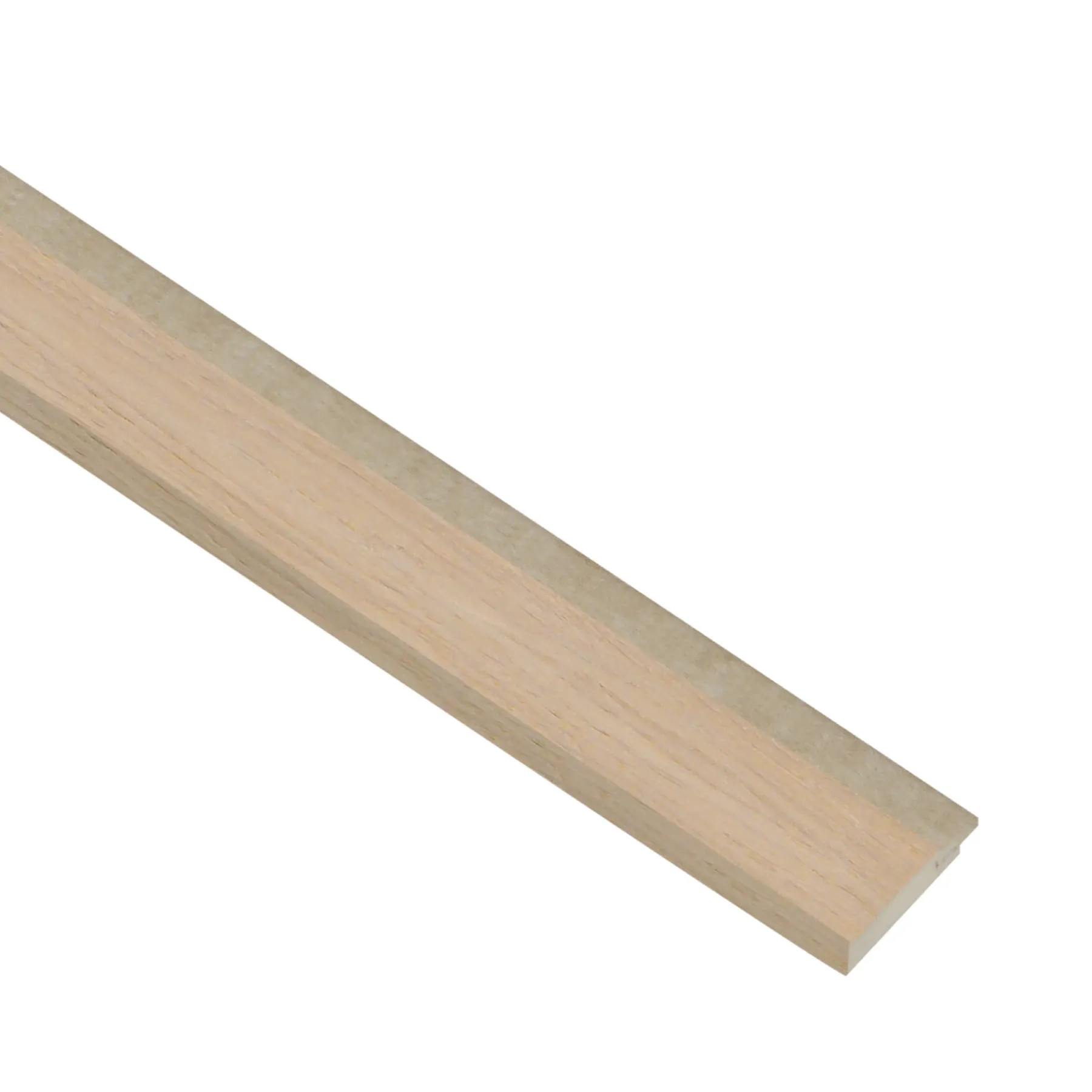 Akustikpanel ^ I-Wood AFSLUTNINGSLISTE EG, HVID OLIE 16 X 42 X 2400 MM