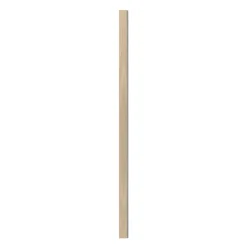 Akustikpanel ^ I-Wood AFSLUTNINGSLISTE EG, HVID OLIE 17 X 92 X 2400 MM