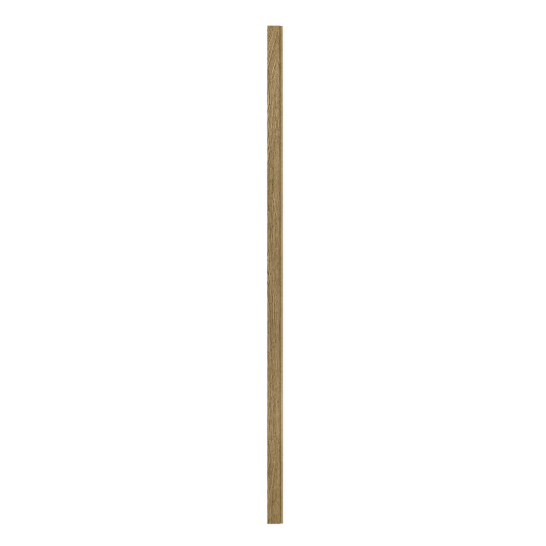 Akustikpanel ^ I-Wood AFSLUTNINGSLISTE EG, MØRKEBRUN OLIE 16 X 67 X 2400 MM