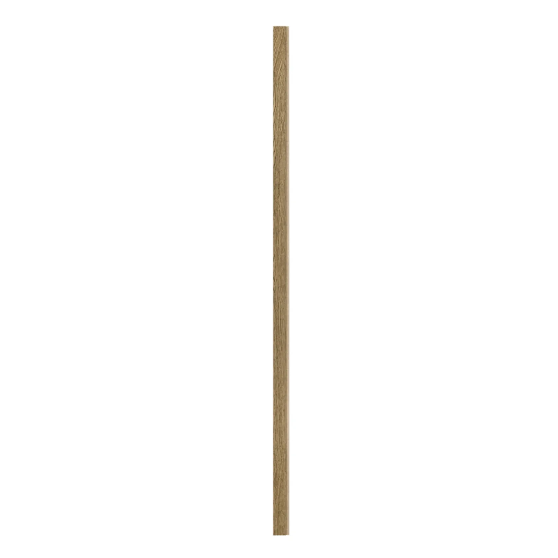Akustikpanel ^ I-Wood AFSLUTNINGSLISTE EG, MØRKEBRUN OLIE 16 X 67 X 2400 MM