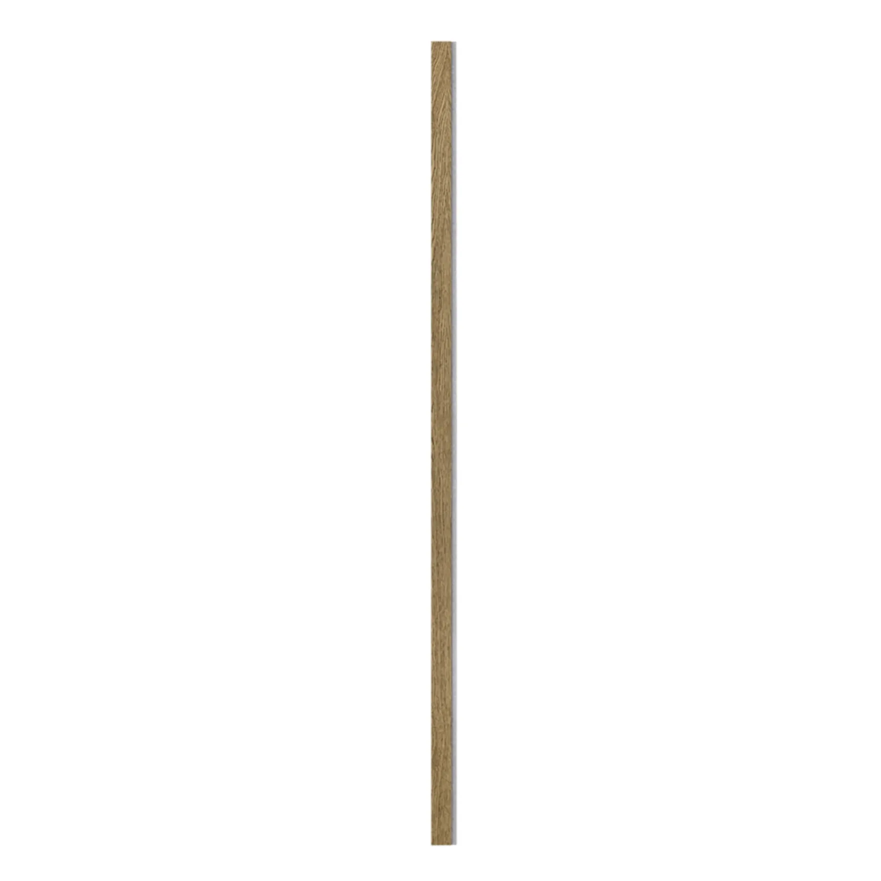 Akustikpanel ^ I-Wood AFSLUTNINGSLISTE EG, MØRKEBRUN OLIE 16 X 67 X 2400 MM