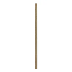 Akustikpanel ^ I-Wood AFSLUTNINGSLISTE EG, MØRKEBRUN OLIE 16 X 67 X 2400 MM