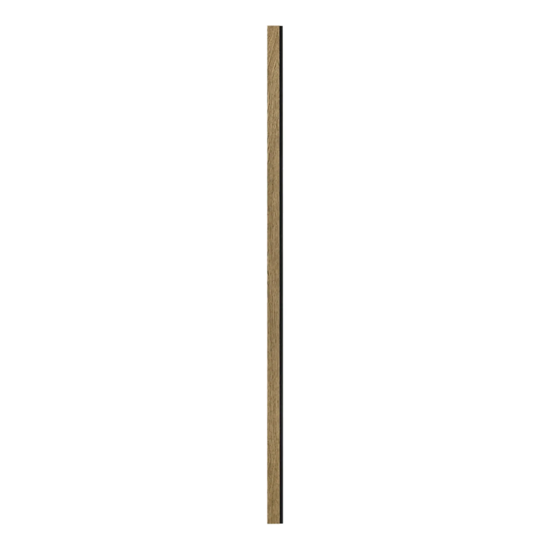 Akustikpanel ^ I-Wood AFSLUTNINGSLISTE EG, MØRKEBRUN OLIE 16 X 67 X 2400 MM