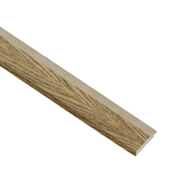 Akustikpanel ^ I-Wood AFSLUTNINGSLISTE EG, MØRKEBRUN OLIE 16 X 42 X 2400 MM