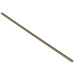 AFSLUTNINGSLISTE EG, MØRKEBRUN OLIE 17 X 42 X 2400 MM>I-Wood Outlet